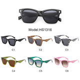 HS1316 - Women Fashion Square Chic Cat Eye Wholesale Sunglasses