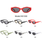 HS1330 - Women Chic Oval Fashion Cat Eye Wholesale Sunglasses