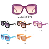 HS1373 - Square Oversized Bold Fashion Women Wholesale Sunglasses