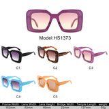 HS1373 - Square Oversized Bold Fashion Women Wholesale Sunglasses