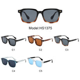 HS1375 - Classic Modern Square Unisex Retro Wholesale Sunglasses