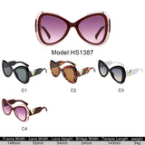 HS1387 - Oversize Bold Fashion Women Cat Eye Wholesale Sunglasses