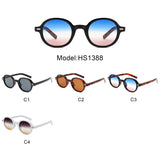 HS1388 - Retro Round Circle Wholesale Sunglasses