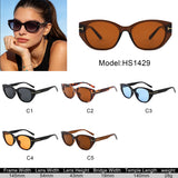 HS1429 - Chunky Round Women Fashion Sunglasses