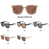 HS2219 - Retro Square Fashion Modern Wholesale Sunglasses
