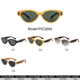 PIC3004 - Women Round Fashion Polarized Cat Eye Wholesale Sunglasses