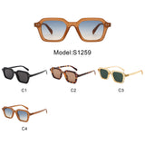 S1259 - Modern Bold Geometric Square Wholesale Sunglasses