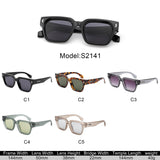 S2141 - Retro Bold Fashion Square Wholesale Sunglasses