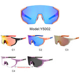 Y5002 - Oversize Performance Wrap Shield Sport Photochromic Wholesale Sunglasses