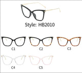 HBJ2010 - Women Oversize Cat Eye Blue Light Blocker Wholesale Glasses
