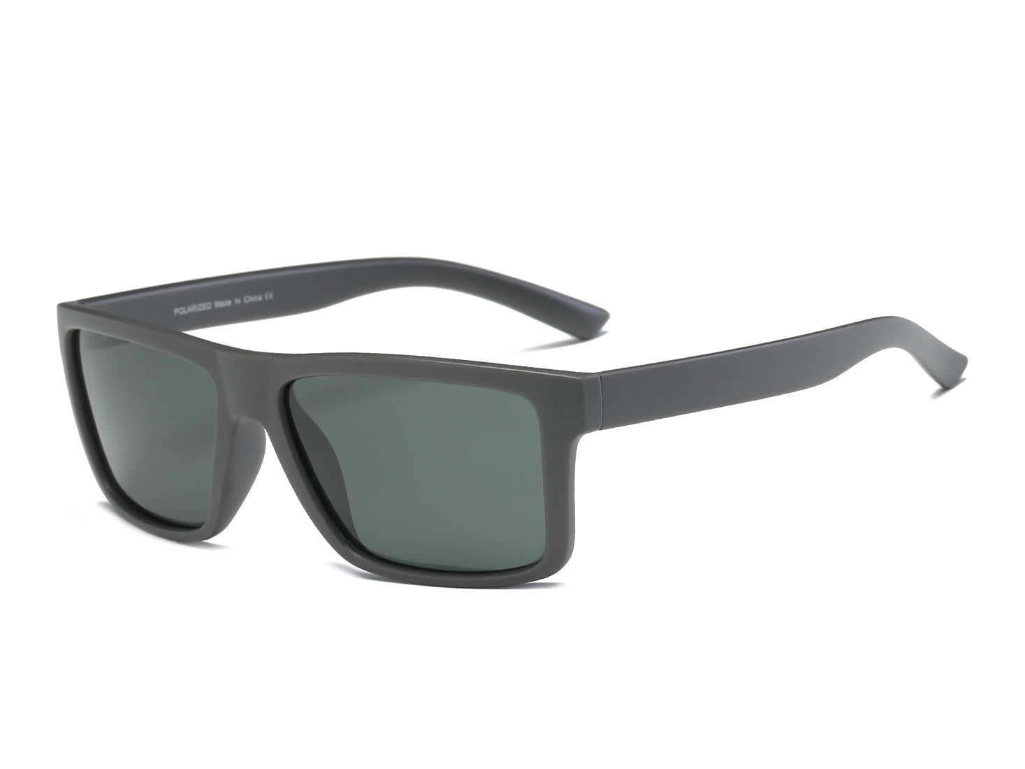 P1002 - Retro Polarized Rectangle Sunglasses - Iris Fashion Inc. | Wholesale Sunglasses and Glasses