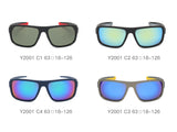 Y2001 - Men Rectangle Sports Sunglasses - Iris Fashion Inc. | Wholesale Sunglasses and Glasses