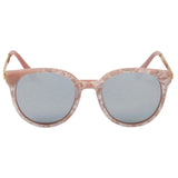 58006 Vintage Horn Rimmed Round Sunglasses w/ Gold Arms - Iris Fashion Inc. | Wholesale Sunglasses and Glasses