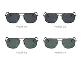 P4003 - Men Metal Rectangle Polarized Sunglasses - Iris Fashion Inc. | Wholesale Sunglasses and Glasses