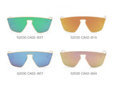 S2030 - Women Square Futuristic Flat Lens Sunglasses - Iris Fashion Inc. | Wholesale Sunglasses and Glasses