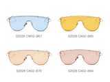 S2028 - Futuristic Single Tint Color Sunglasses - Iris Fashion Inc. | Wholesale Sunglasses and Glasses