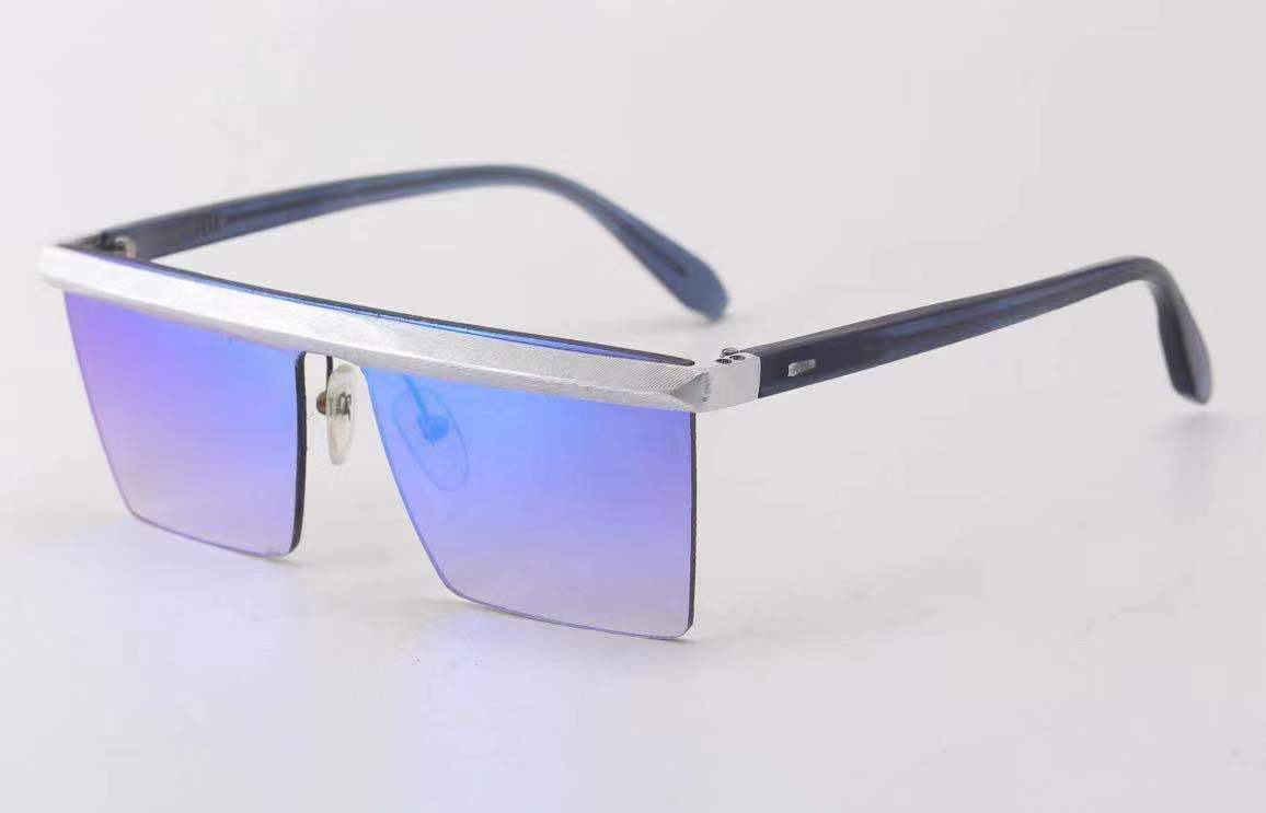 Flat Top Square Mirrored Fashion Sunglasses - Iris Fashion Inc. | Wholesale Sunglasses and Glasses