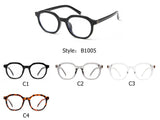 B1005 - Classic Round Blue Light Blocker Fashion Glasses - Iris Fashion Inc. | Wholesale Sunglasses and Glasses
