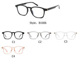 B1006 - Classic Square Blue Light Blocker Fashion Glasses - Iris Fashion Inc. | Wholesale Sunglasses and Glasses
