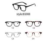 B1008 - Classic Square Fashion Blue Light Blocker Glasses - Iris Fashion