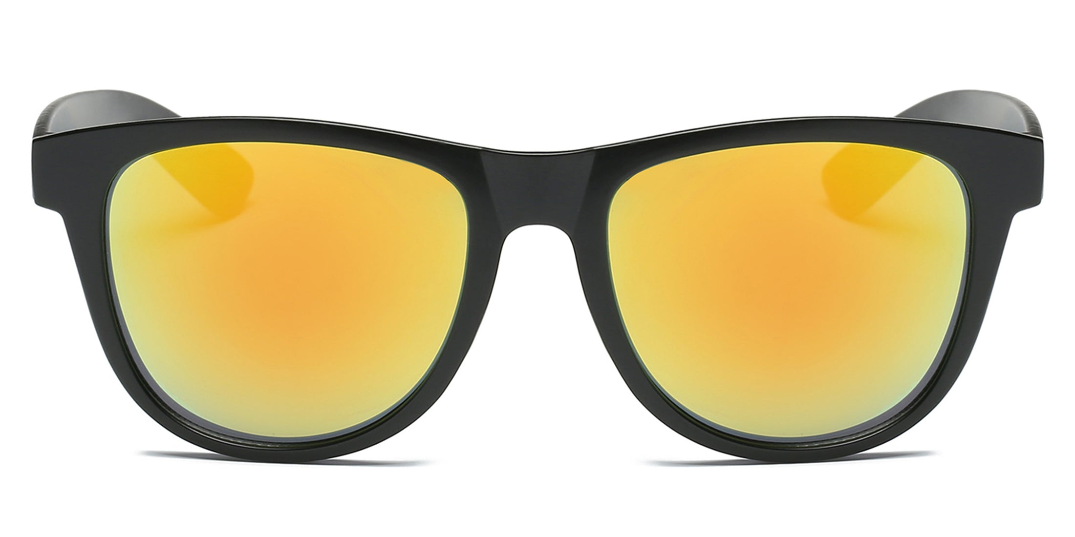 S1031 - Retro Vintage Round Shape Mirrored Sunglasses - Iris Fashion Inc. | Wholesale Sunglasses and Glasses