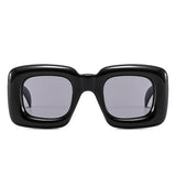 HK1032 - Flat Top Junior Colorful Square Kids Wholesale Sunglasses