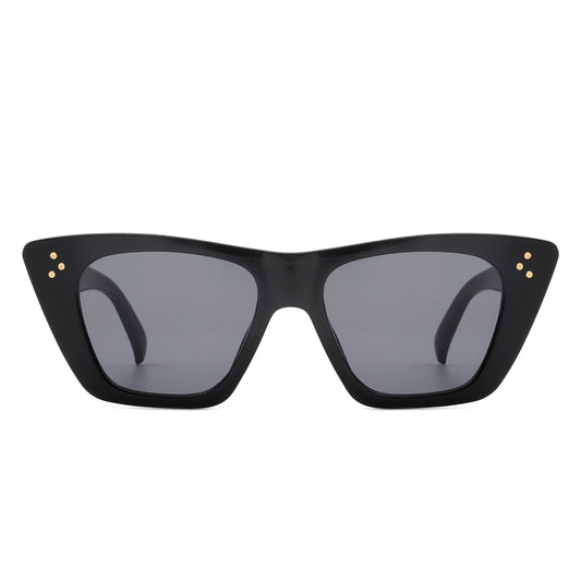HS1143 - Women Retro Cat Eye Fashion Square Sunglasses