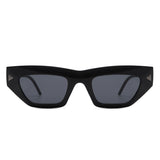 HS2134 - Women Fashion Square Chunky Retro Chic Cat Eye Wholesale Sunglasses
