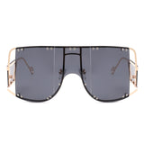 HJ3007-1 - Oversize Square Modern Women Large Fashion Wholesale Sunglasses