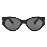 S1188 - Round Oval Retro Cat Eye Vintage Fashion Sunglasses