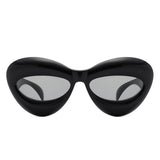 HK1031 - Girls Lips Shape Fun Tinted Kids Wholesale Sunglasses