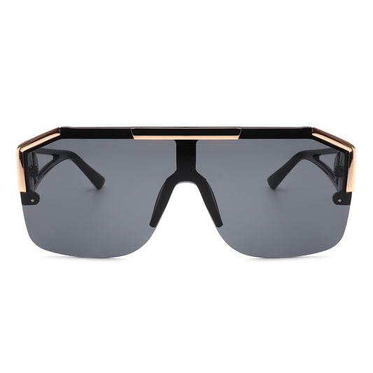 HS3007 - Square Retro Vintage Bold Aviator Fashion Wholesale Sunglasses