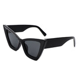 HS1206-1 - Retro Fashion Square High Pointed Cat Eye Wholesale Sunglasses