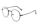 HBJ2016 - Classic Round Circle Metal Blue Light Fashion Glasses