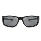 HKP1007 - Kids Rectangle Polarized Sports Wrap Children Sunglasses