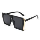 HS2010-1 - Women Fashion Square Retro Oversize Wholesale Sunglasses
