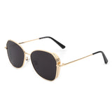 HJ2024 - Women Geometric Butterfly Shape Hexagonal Cat Eye Tinted Fashion Sunglasses