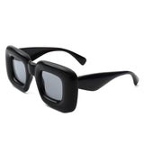 S1211 - Classic Square Irregular Chic Chunky Fashion Sunglasses