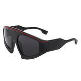 S2122 - Oversize Square Women Fashion Sunglasses