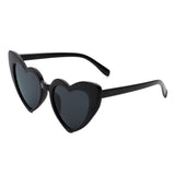 HS1101 - Women Oversize Heart Shape High Pointed Fashion Wholesale Sunglasses