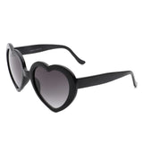 S1203 - Playful Mod Clout Women Heart Shape Fashion Sunglasses