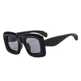 HK1032 - Flat Top Junior Colorful Square Kids Wholesale Sunglasses