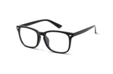 S1149 - Classic Rectangle Horn Rimmed Blue Light Blocker Glasses - Iris Fashion Inc. | Wholesale Sunglasses and Glasses
