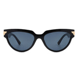 HS2048 - Women Retro Fashion Round Cat Eye Sunglasses