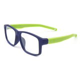 HK1012 - Children Rectangle Classic Blue Light Blocker Glasses