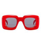 HK1032 - Flat Top Junior Colorful Square Kids Wholesale Sunglasses