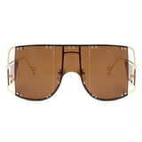 HJ3007-1 - Oversize Square Modern Women Large Fashion Wholesale Sunglasses