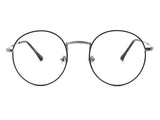 HBJ2016 - Classic Round Circle Metal Blue Light Fashion Glasses