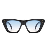 HS1143 - Women Retro Cat Eye Fashion Square Sunglasses