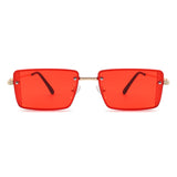HJ3009 - Retro Rectangle Flat Top Fashion Square Wholesale Sunglasses